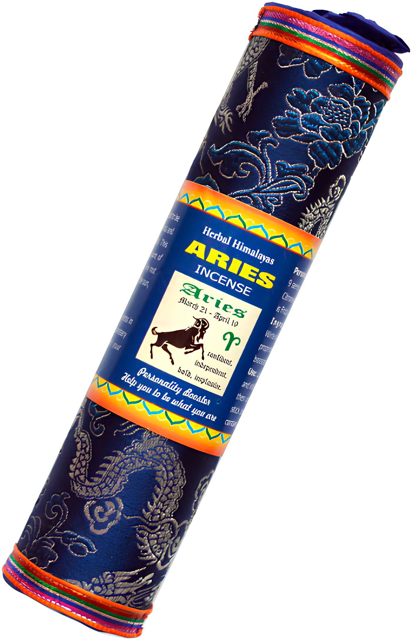 Купить Благовоние Aries Zodiac Incense (Овен), 37 палочек по 17,5 см в интернет-магазине Ариаварта