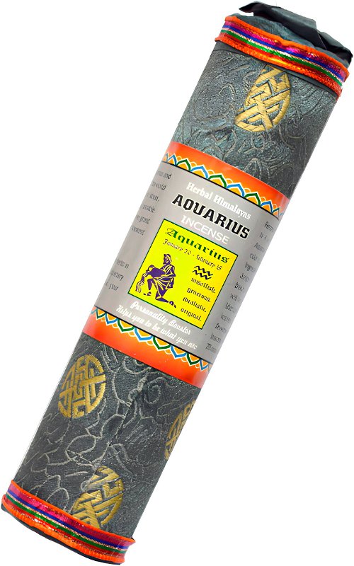 Благовоние Aquarius Zodiac Incense (Водолей), 37 палочек по 17,5 см