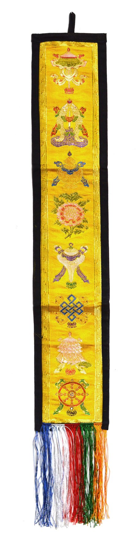 Настенное украшение с Драгоценными Символами (желтый, 12,5 x 65 см)