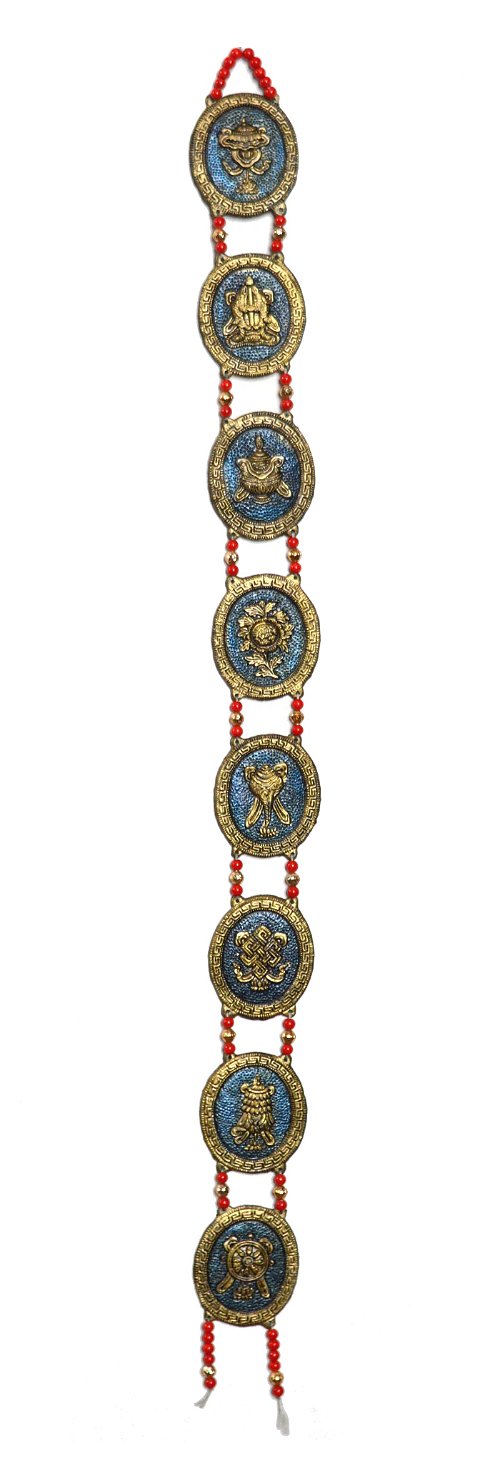 Настенное украшение металлическое с Драгоценными Символами, 93 см