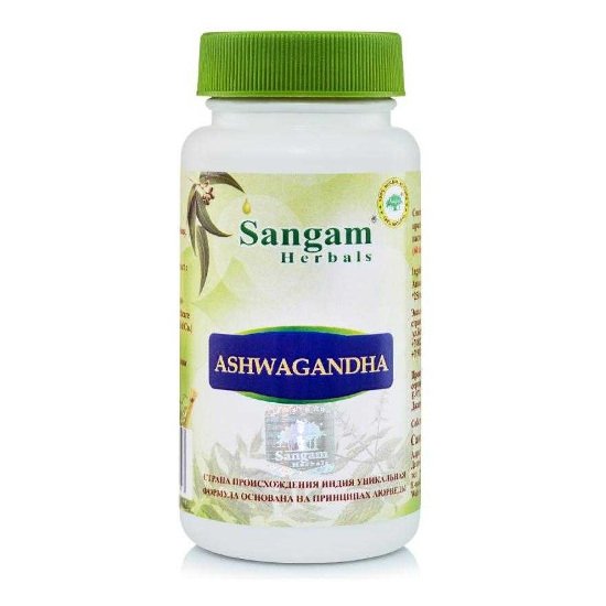 Купить Ашваганда Sangam Herbals порошок (40 г) в интернет-магазине #store#