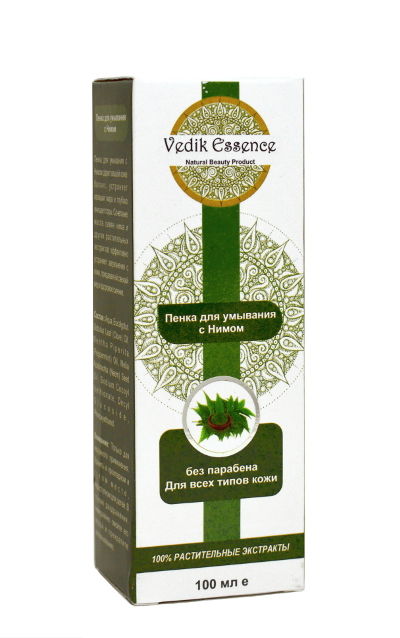 Пенка для умывания с Нимом Vedik Essence (100 мл)