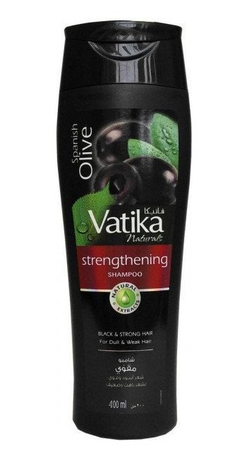 Шампунь для волос Dabur Vatika Olive (для слабых и ломких волос) (400 мл). 