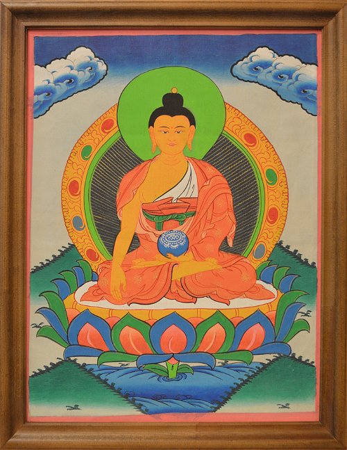Картина в рамке "Будда Шакьямуни" (34 x 43 x 1 см)