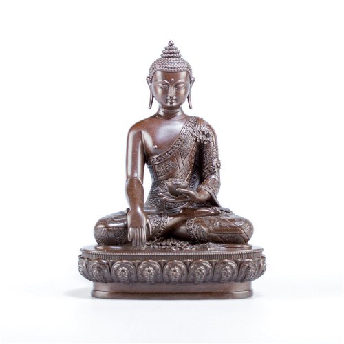 Статуэтка Будды Шакьямуни (бхумиспарша-мудра), 15 см