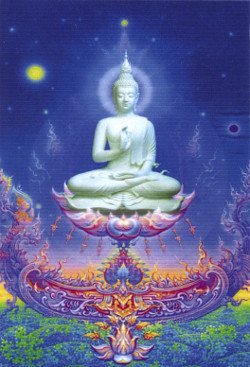 Магнит "Будда" (№6) (5 x 7,5 см)