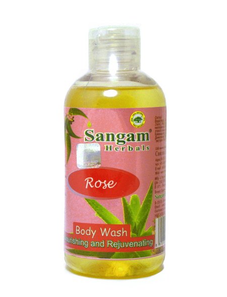 Купить Гель для душа Sangam Herbals (Rose), 200 мл (уценка) в интернет-магазине #store#