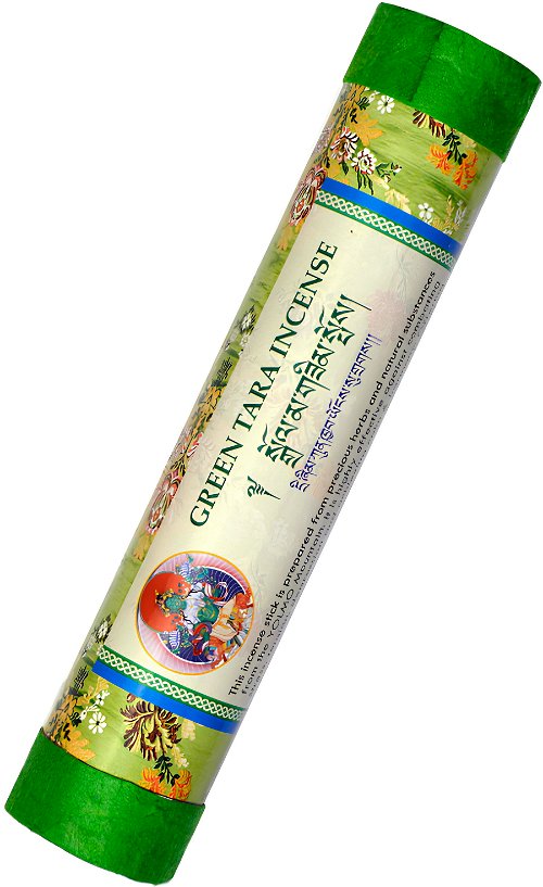 Благовоние Green Tara (Зеленая Тара), 30 палочек по 19 см