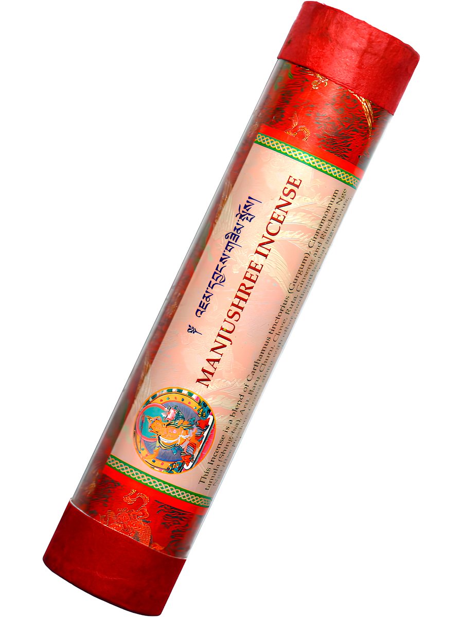 Благовоние Manjushree Incense (Манджушри), 30 палочек по 19 см. 