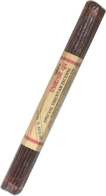 Благовоние Special Tibetan Incense (Амбер и мускус), 35 палочек по 27 см. 