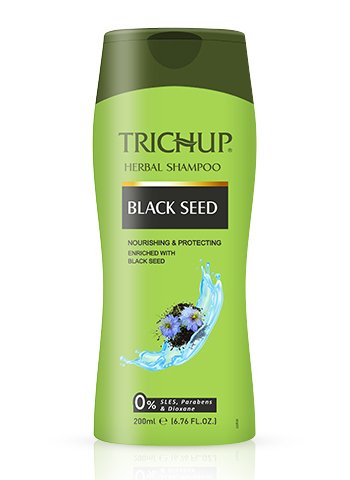 Шампунь травяной с маслом черного тмина Trichup Black Seed (200 мл)
