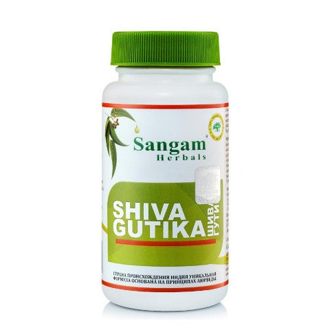 Шива Гутика Sangam Herbals (60 таблеток). 