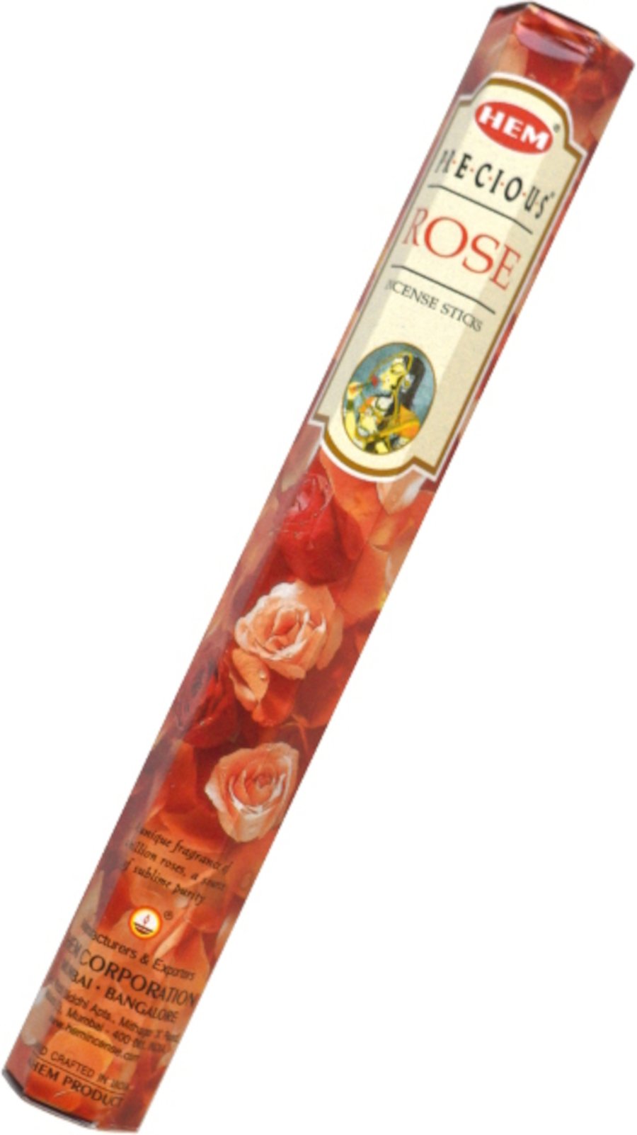 Благовоние Precious Rose (Любимая роза), 20 палочек по 24 см. 