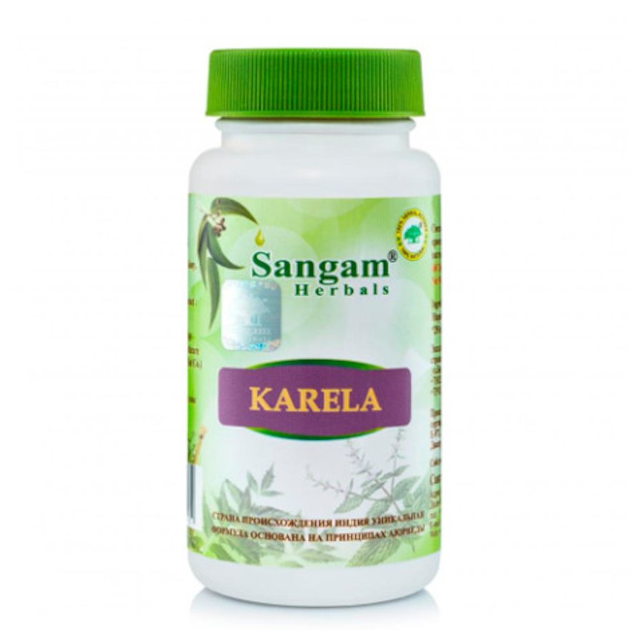 Купить Карела Sangam Herbals (60 таблеток) в интернет-магазине #store#