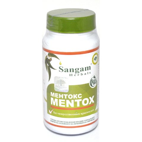 Ментокс Sangam Herbals (60 таблеток). 