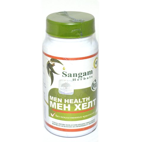 Купить Мен Хелт Sangam Herbals (60 таблеток) в интернет-магазине #store#