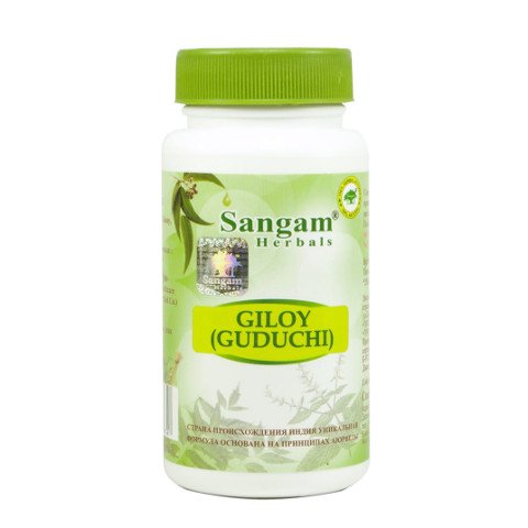 Купить Гилой (Гудучи) Sangam Herbals (60 таблеток) в интернет-магазине #store#