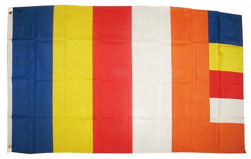 Буддийский флаг, 85 x 148 см