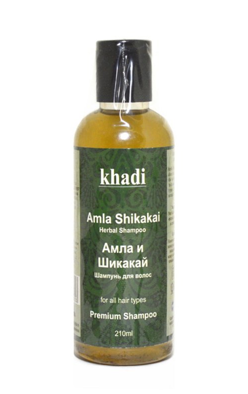 Шампунь для волос Khadi Амла и Шикакай, 210 мл