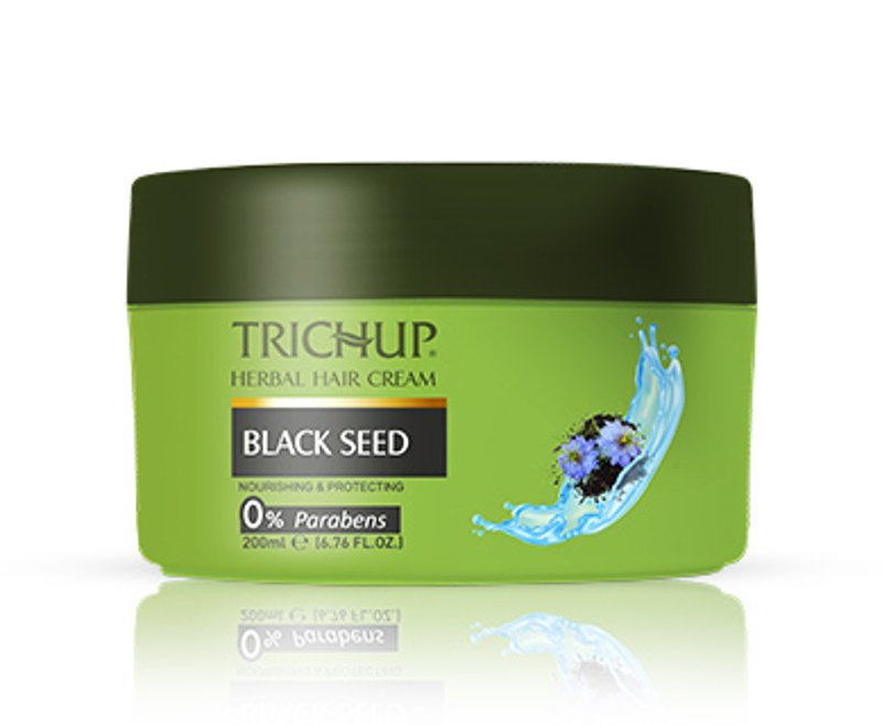 Крем для волос с черным тмином Trichup Black Seed (200 мл). 