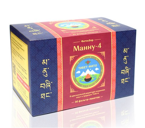 Травяной чай "Манну-4" (30 фильтр-пакетов)