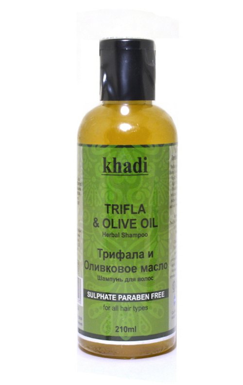 Шампунь для волос Khadi Трифала и Оливковое масло, 210 мл