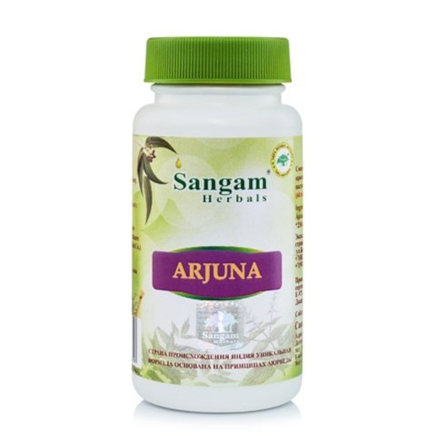 Купить Арджуна Sangam Herbals (60 таблеток) в интернет-магазине #store#