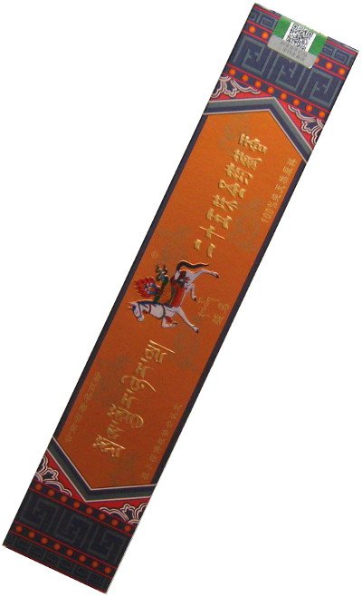 Благовоние Лавран (La bu leng Tibetan Incense), оранжевая упаковка, 148 палочек по 23 см (discounted)