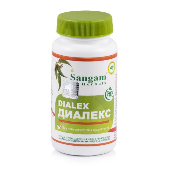 Купить Диалекс Sangam Herbals (60 таблеток) в интернет-магазине #store#
