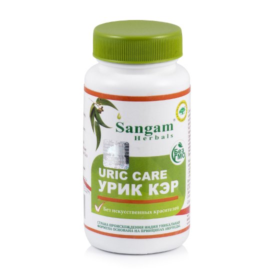 Купить Урик Кэр Sangam Herbals (60 таблеток) в интернет-магазине #store#