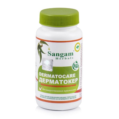 Дерматокер Sangam Herbals (60 таблеток)