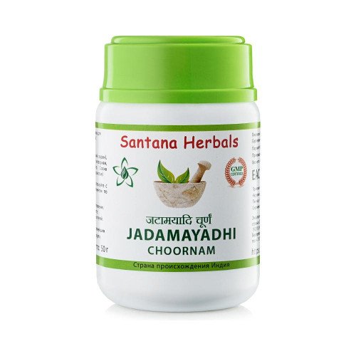 Купить Джадамаяди чурна Santana Herbals, 50 г (уценка) в интернет-магазине Ариаварта