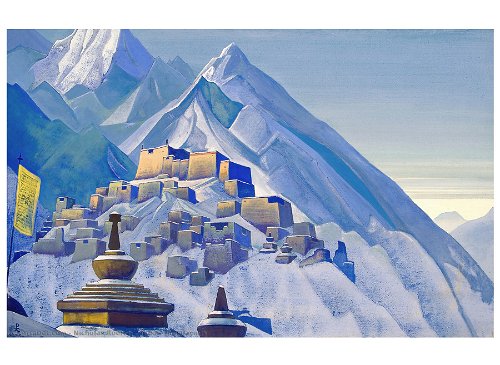 Тибет. Гималаи. Репродукция B2 (постер)