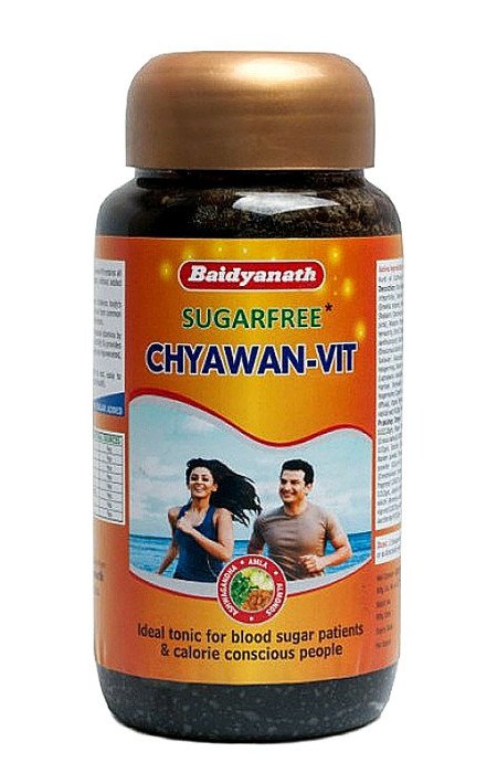 Чаванпраш Байдианат без сахара (Baidyanath Chawanprash Sugarfree), 500 г