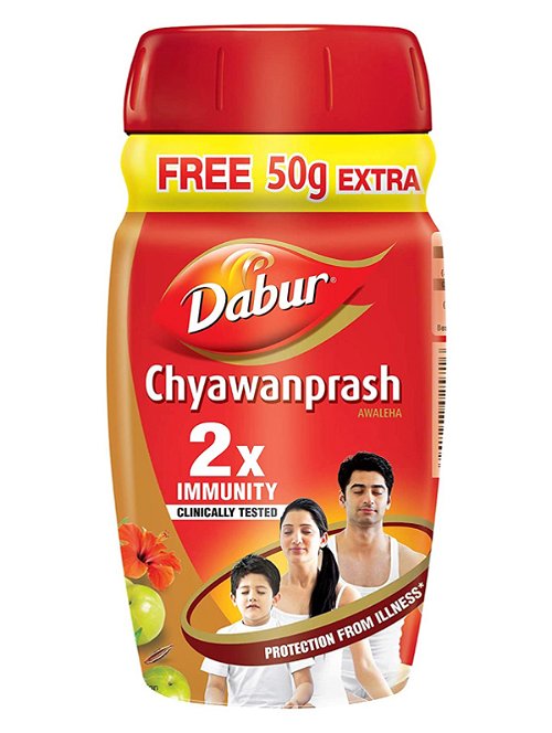 Чаванпраш Дабур двойной иммунитет (Dabur Chyawanprash Double Immunity) 500+50 г