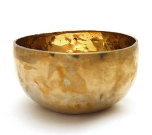 Поющая чаша золотистая (18 х 9 см)