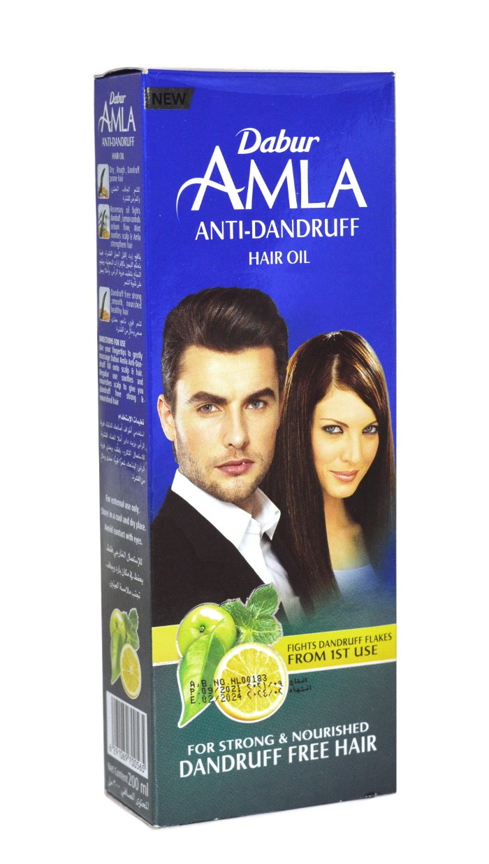 Купить Масло для волос Против перхоти Dabur Amla, 200 мл (уценка) в интернет-магазине Ариаварта