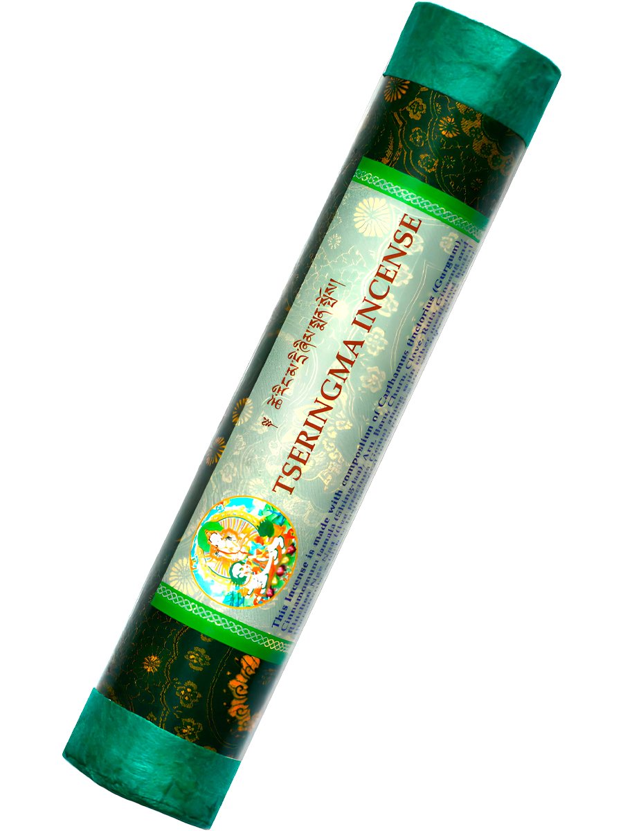 Благовоние Tseringma Incense (Церингма), 30 палочек по 19 см. 