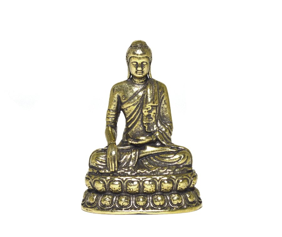 Статуэтка Будды Шакьямуни (бхумиспарша-мудра), 4,5 см