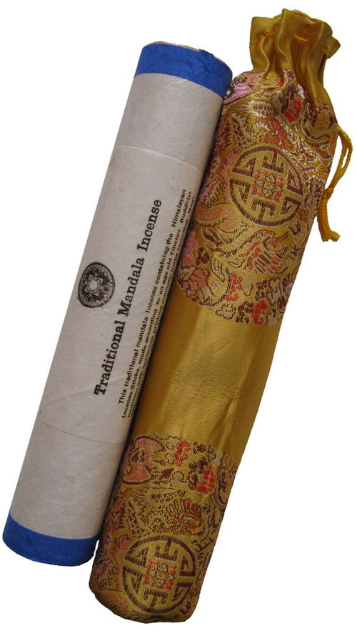 Благовоние Traditional Mandala Incense (в чехле из ткани), 23 см