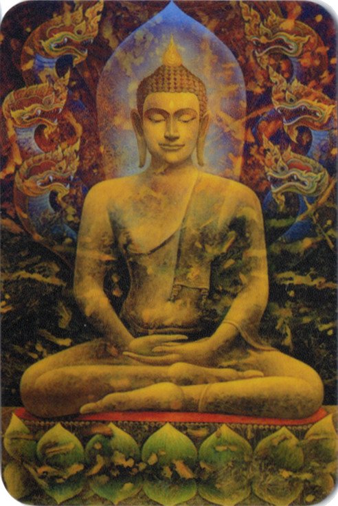Магнит "Будда" (№21) (5 x 7,5 см)