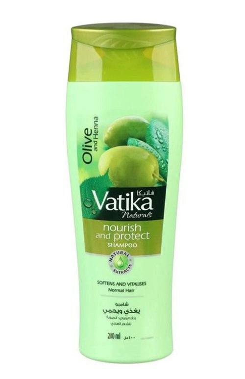 Шампунь для волос Dabur Vatika Naturals Nourish and Protect (питание и защита) (200 мл)
