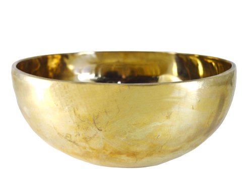 Поющая чаша золотистая (19,8 х 9,4 см)