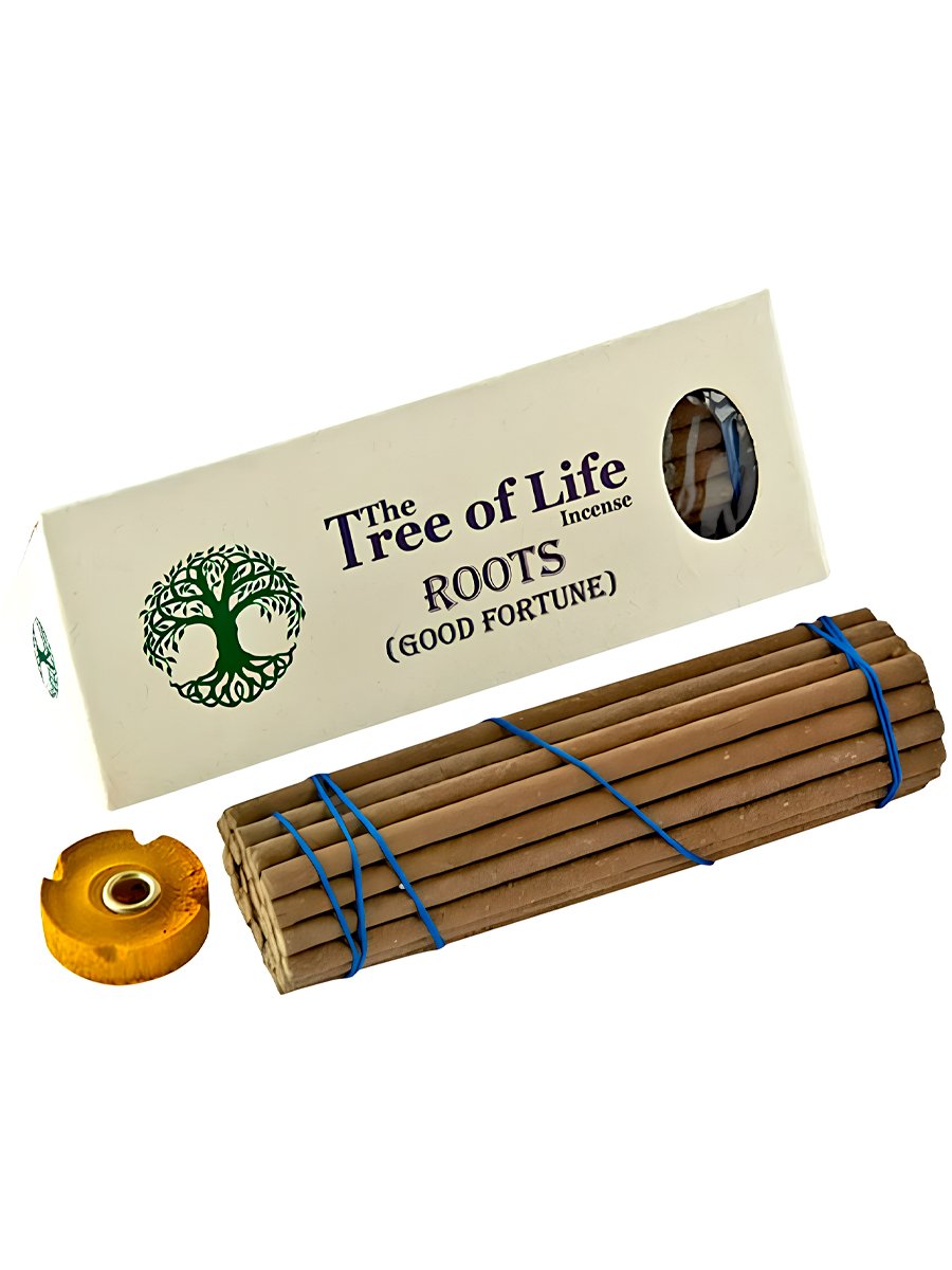 Благовоние The Tree of Life Incense Roots (Good fotune), нагчампа, 30 палочек по 10,5 см. 