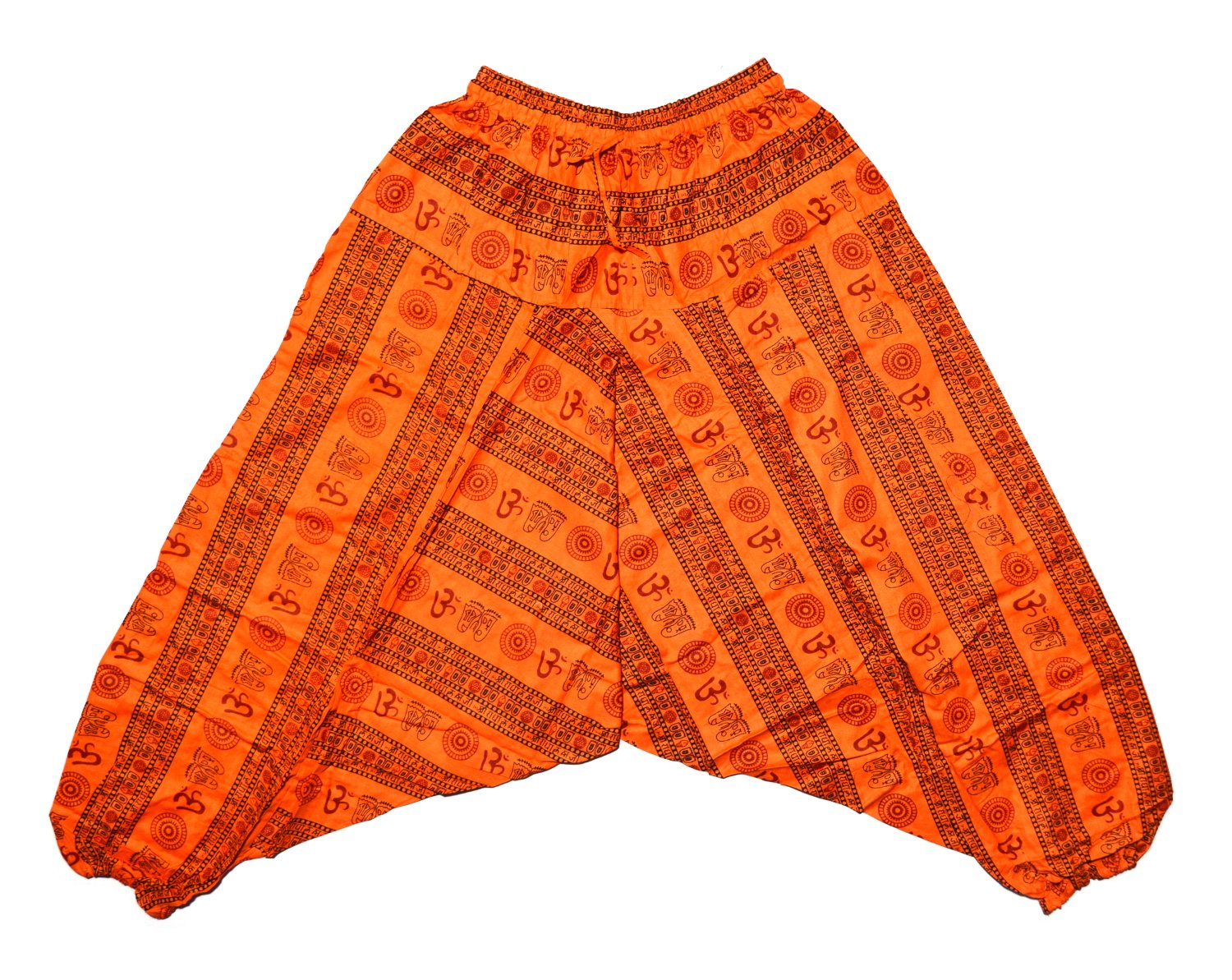 Купить Штаны Али-Баба оранжевые с красным ОМ в интернет-магазине #store#