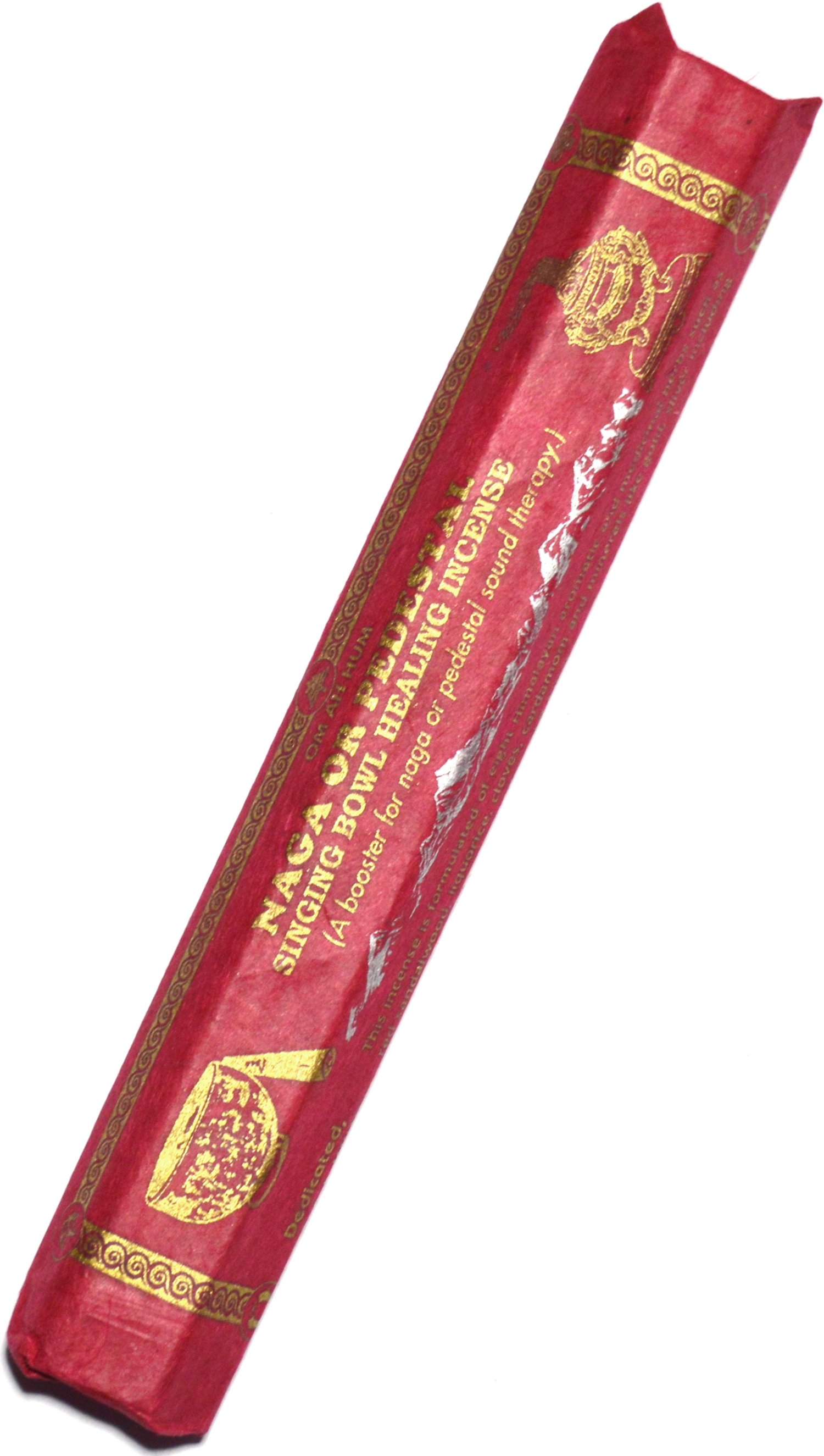 Купить Благовоние тибетское Singing Bowl Healing Incense Naga or Pedestal, 37 палочек по 21,5 см в интернет-магазине Ариаварта