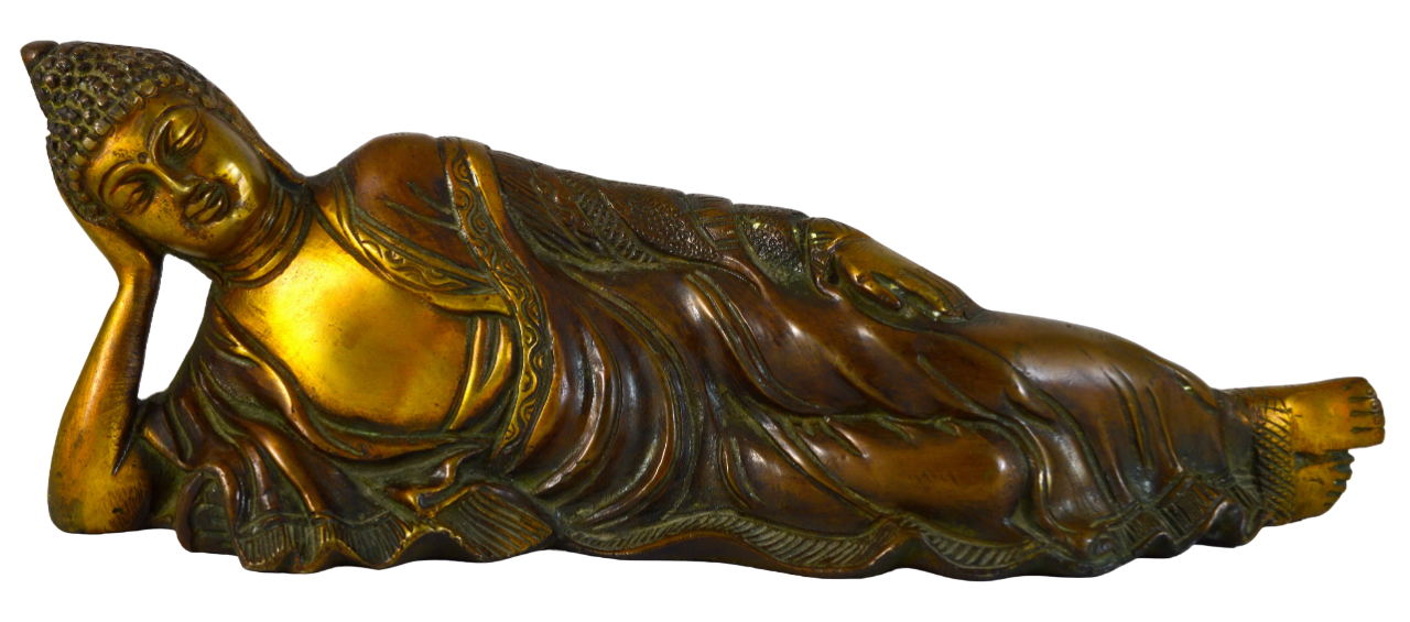 Статуэтка лежащий Будда, 29 х 8 см. 