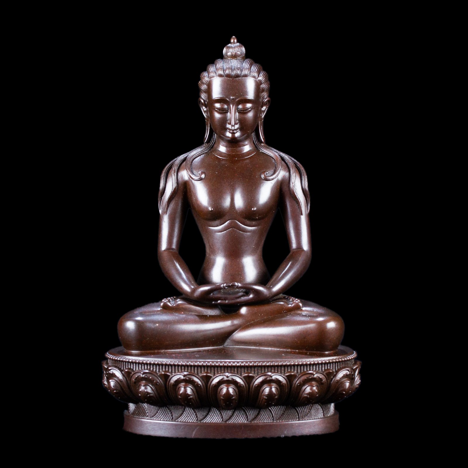 Статуэтка Самантабхадры (Кунту Сангпо, Кунзанг), 15.5 см. 