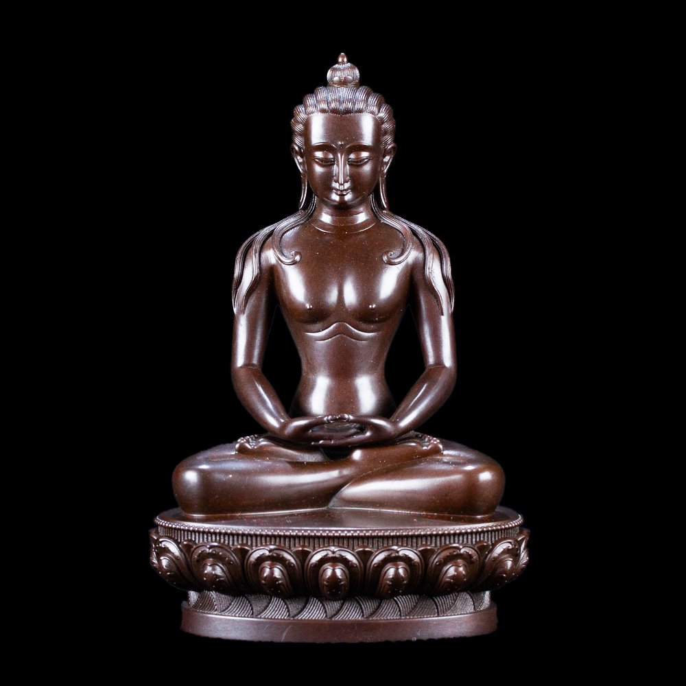 Статуэтка Самантабхадры (Кунту Сангпо, Кунзанг), 15.5 см