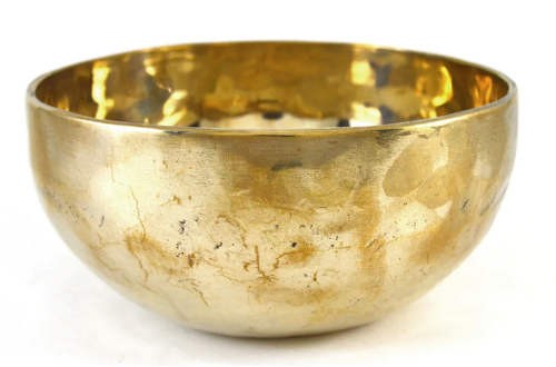 Поющая чаша золотистая (22 х 10 см)